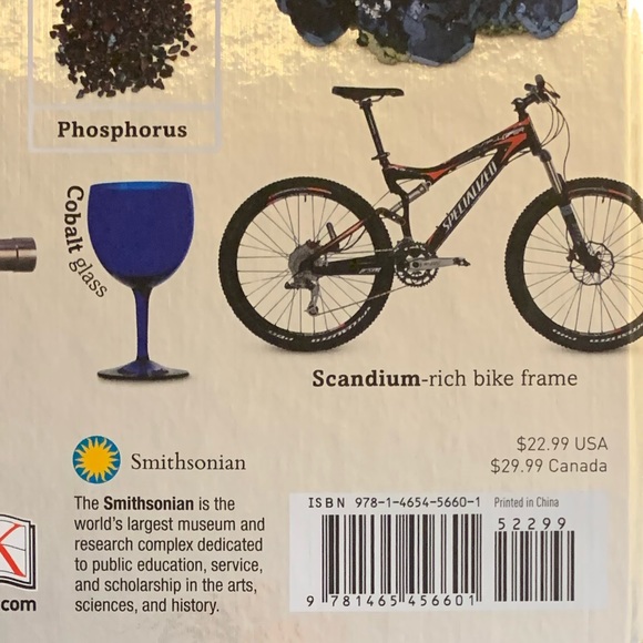 THE ELEMENTS BOOK:A Visual Encyclopedia of the Periodic Table Hardcover Book - Picture 5 of 8